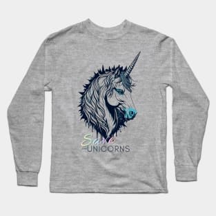 Save the Unicorns Long Sleeve T-Shirt